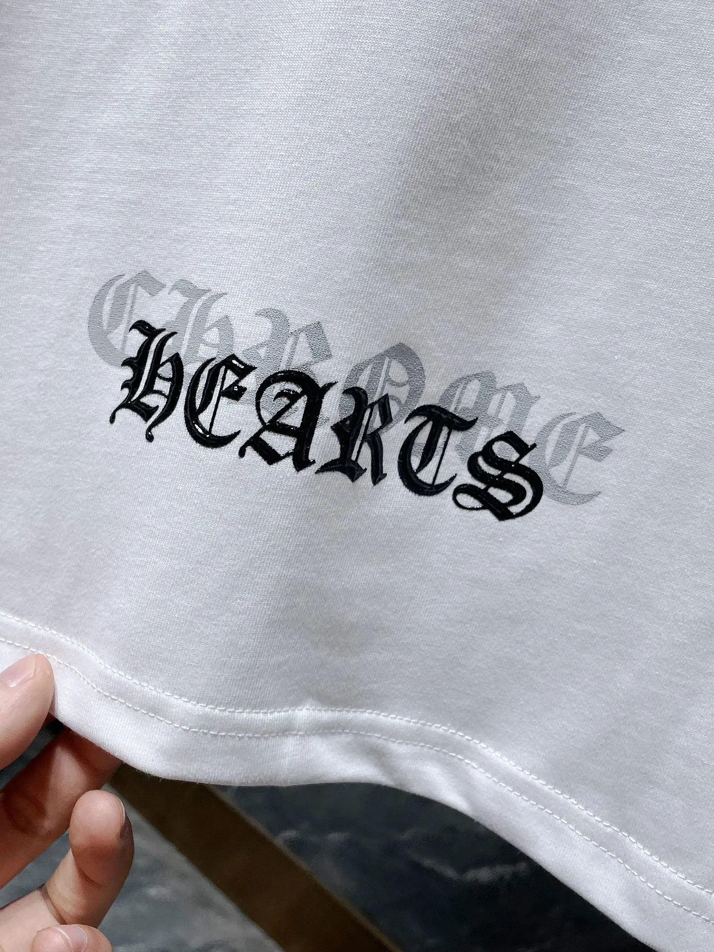 8771＃ Chrome Hearts 24ss 1 1 ：Black White Sizes：S、M、L、XL